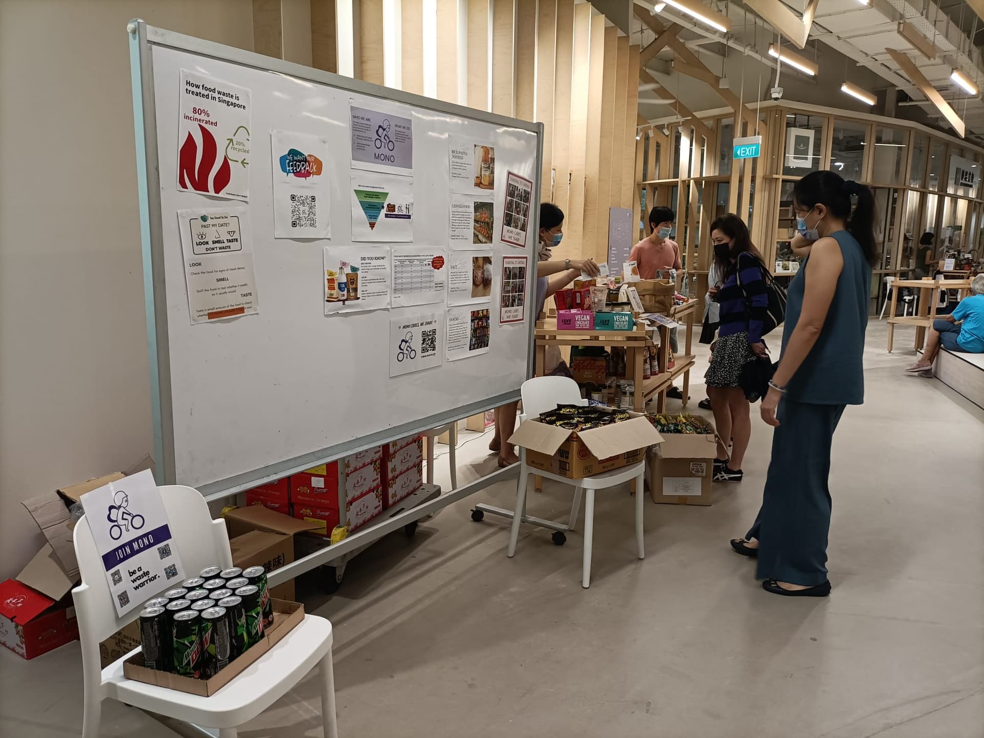 Knowledge board display