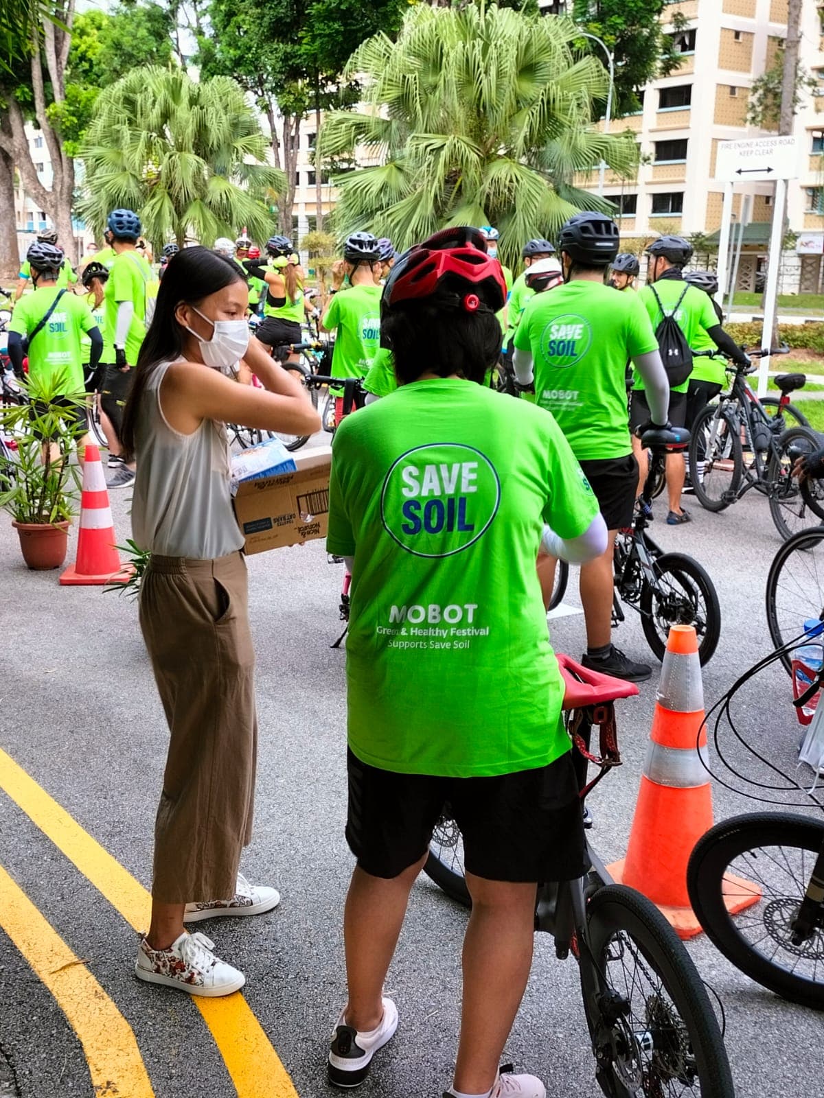 SaveSoilGoCycling event
