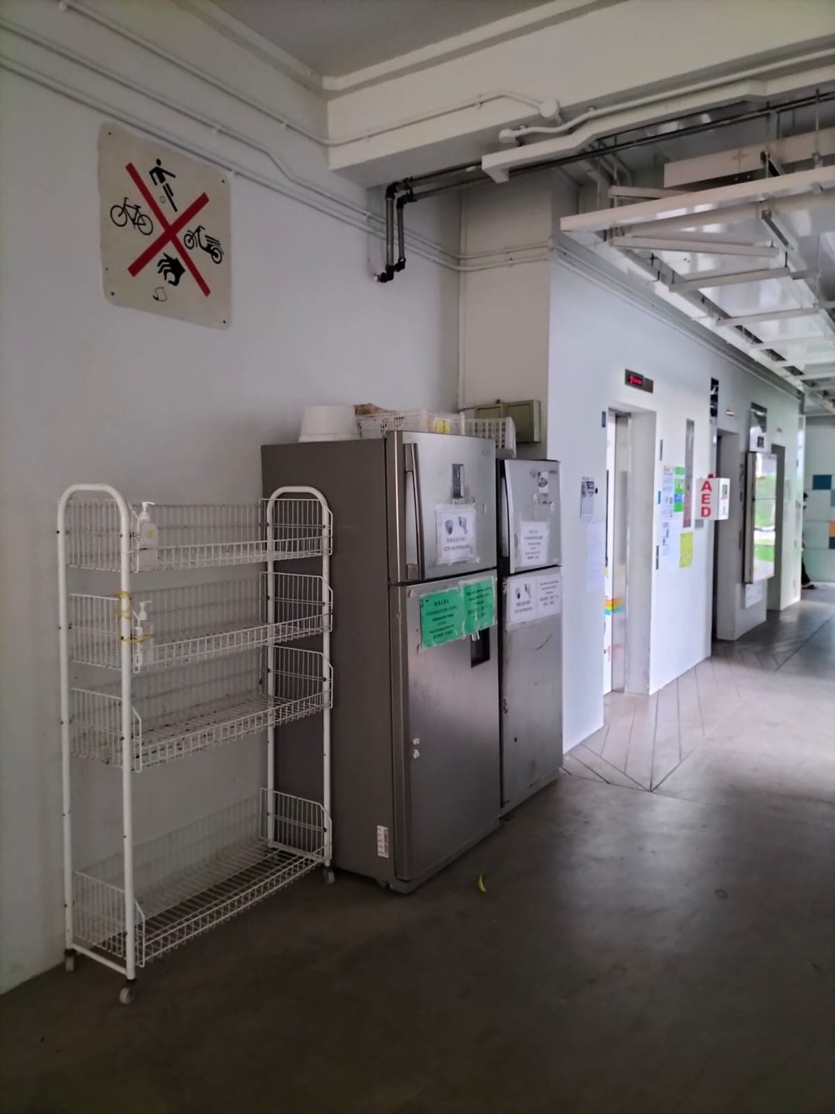 Community fridge at Teck Whye Crescent