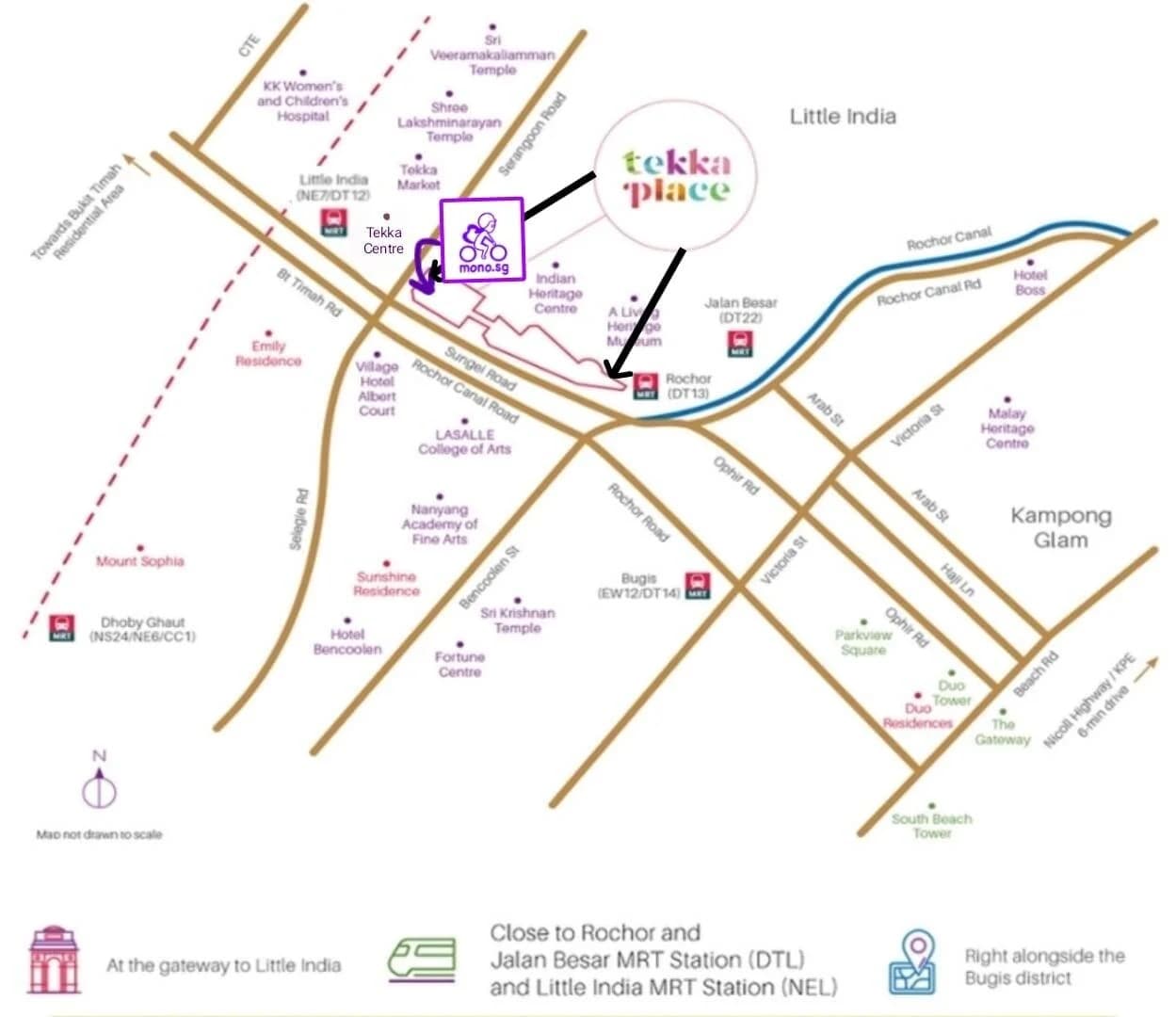 How to find MoNo at Tekka Place